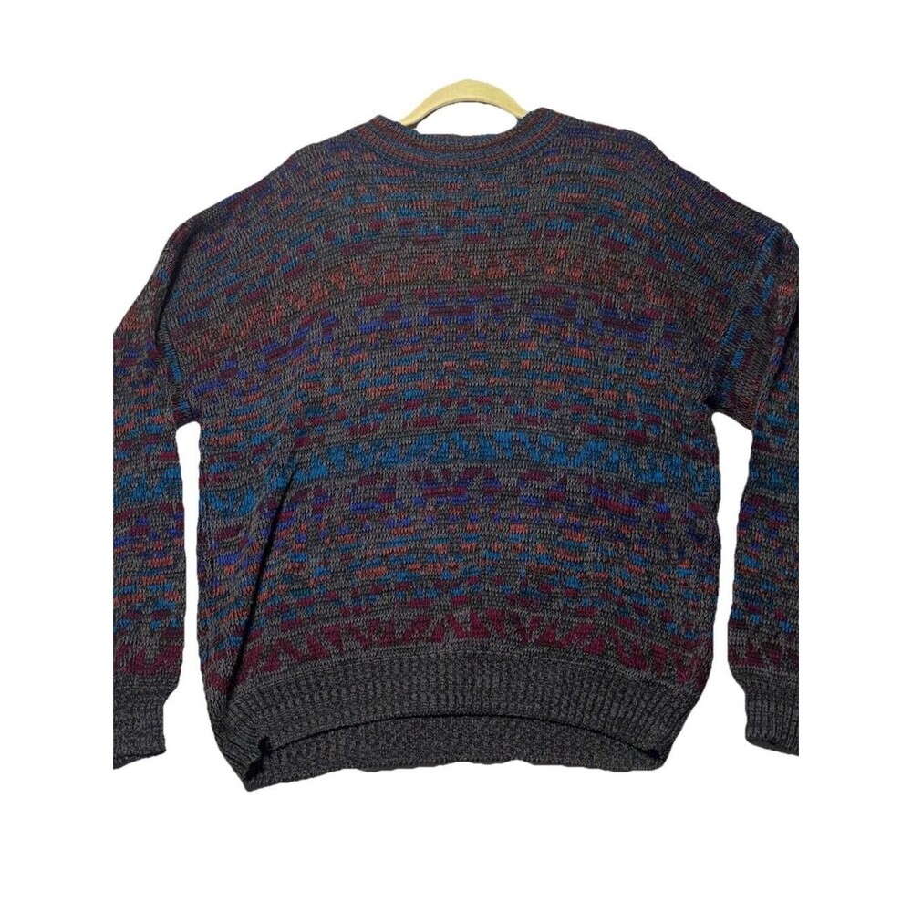 Botany 500 Vintage Colorful Sweater Mens size Large 1980s 90s